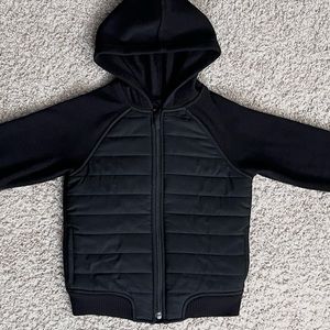 Old Navy Kids Toddler 5T Stylish Black Hooded Fleece Jacket